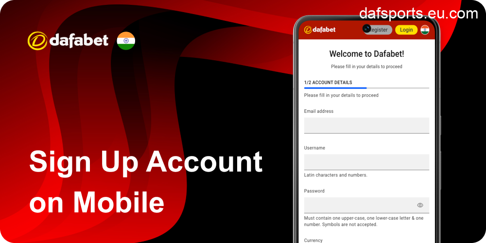 Setting Up Your Dafabet Account on Mobile App